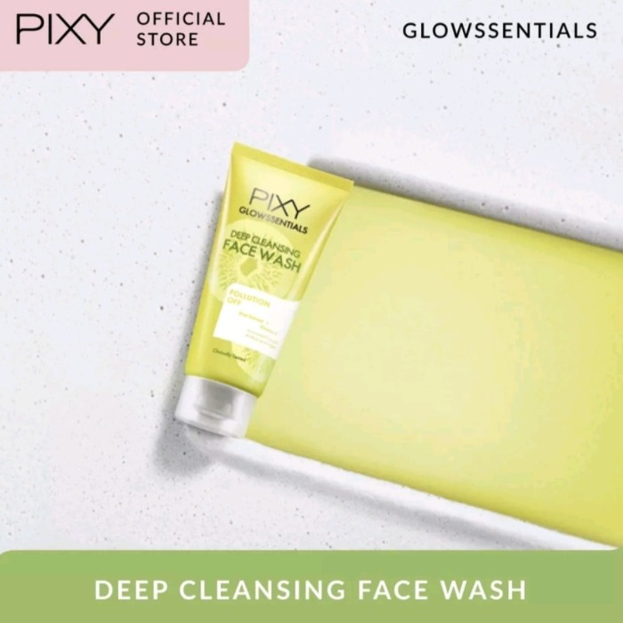 PIXY GLOWSSENTIAL DEEP CLEANSING FACE WASH SABUN CUCI MUKA FACIAL FOAM