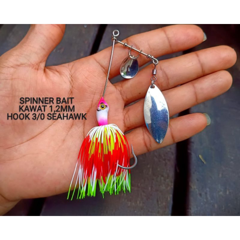 UMPAN PANCING SPINNER BAIT 14GRAM. UMPAN CASTING GABUS DAN TOMAN