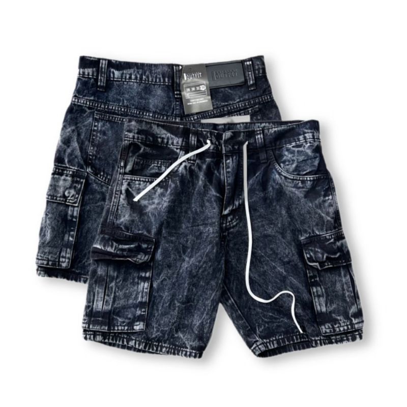 Celana Jeans Cargo Pendek Pria || Cargo Jeans Pendek Pria || PDL Cargo Jeans