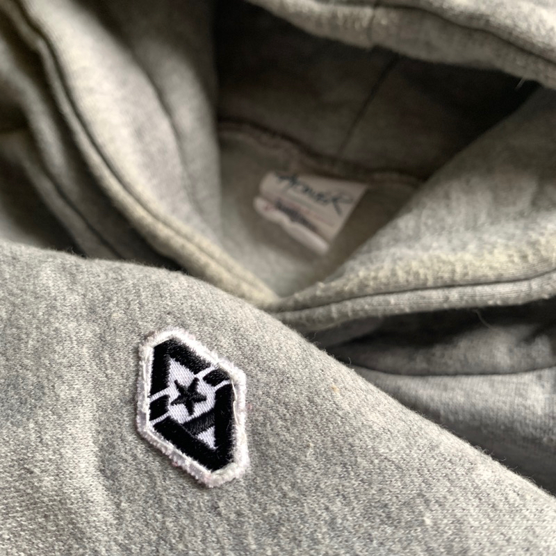 Acover pulloverhoodie grey