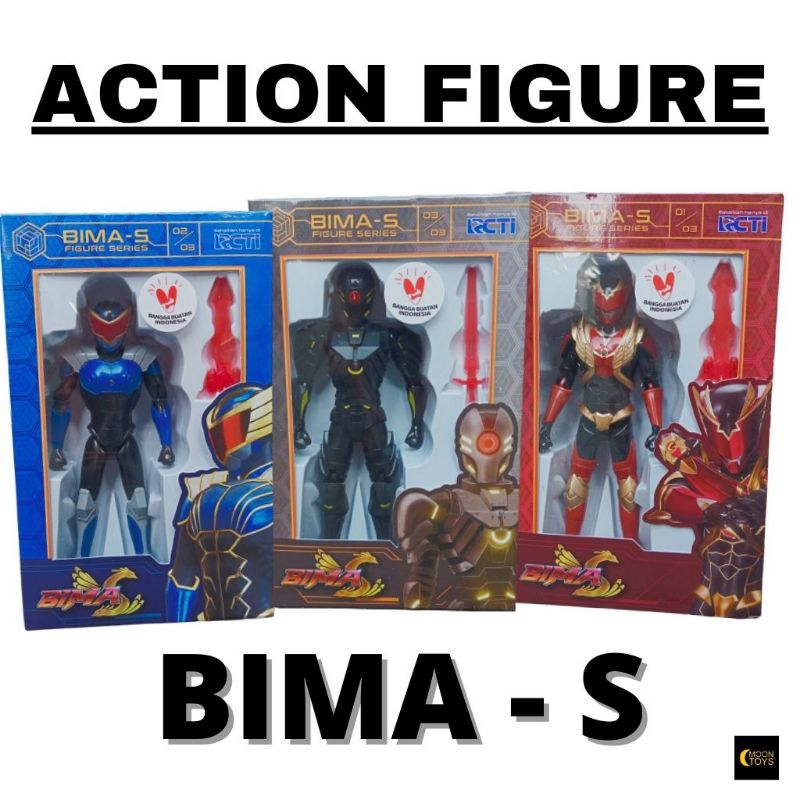 BIMA-S FIGURE DAPAT PEDANG (BUATAN INDONESIA)