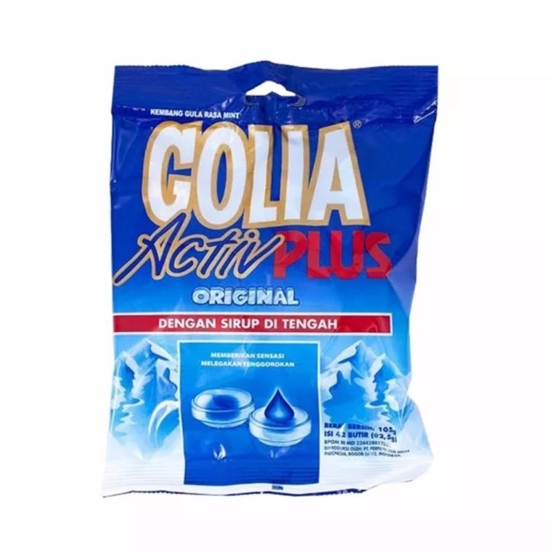 

Permen Golia Activ Plus Original 105 gram (1 pack isi 42 pcs)