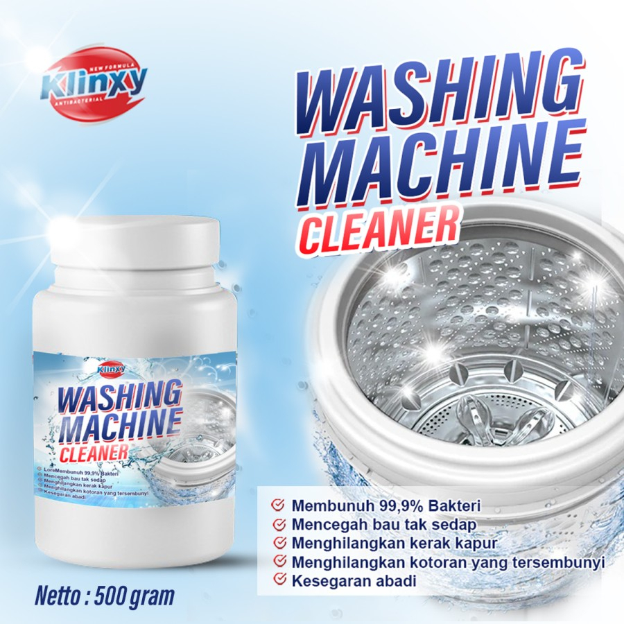 Bubuk Pembersih Mesin Cuci Washing Machine Cleaner 500 gram