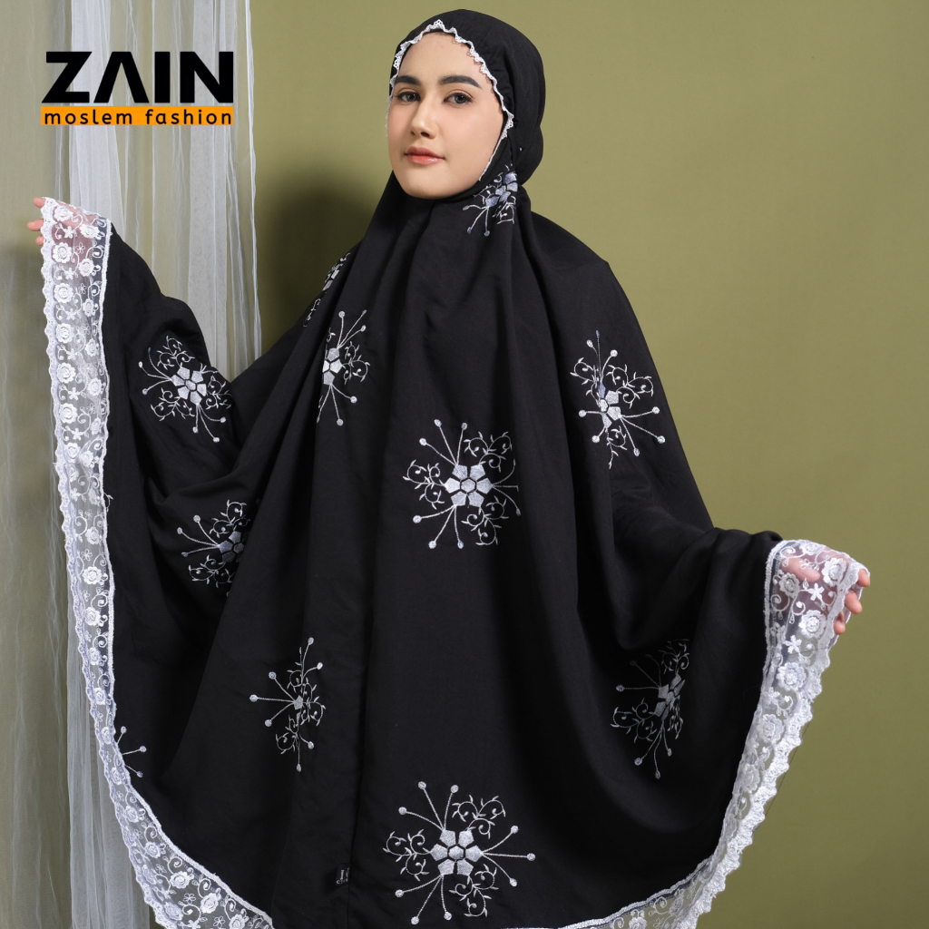 ZAIN - Muken Dewasa Katun Bordir Starla Cantik Mewah