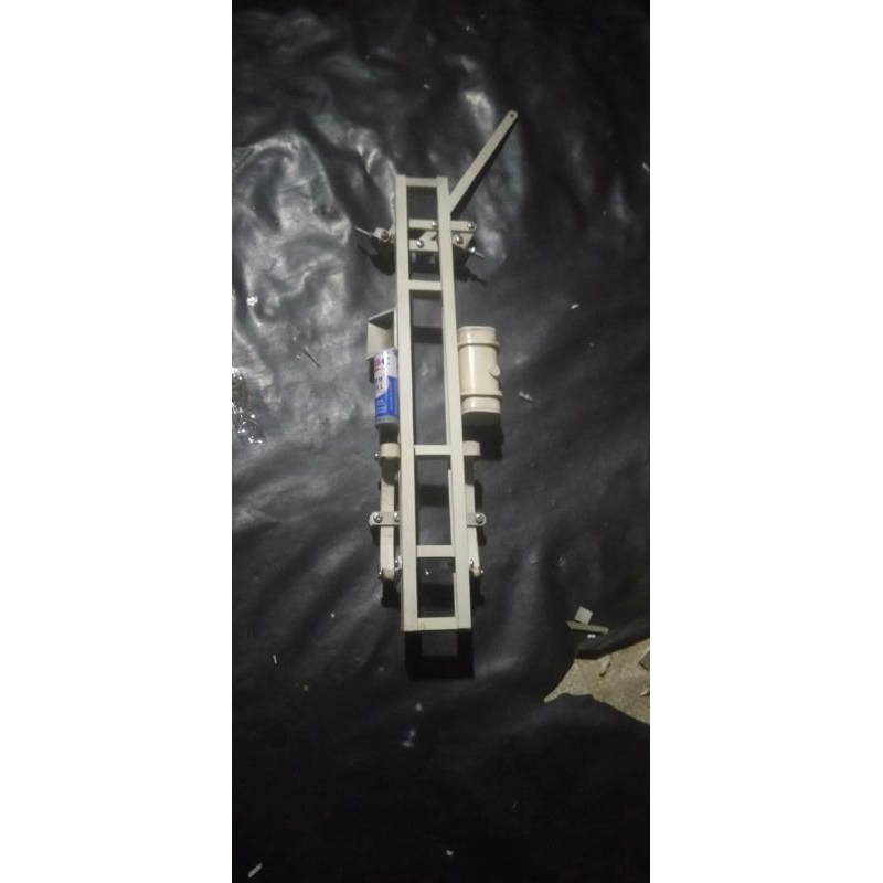 miniatur sasis komplit untuk truk plastik bahan triplek