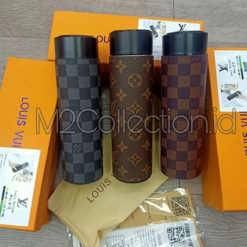 Thermos Air Panas dan Dingin /Termos Suhu Digital LV Monogram Premium Quality