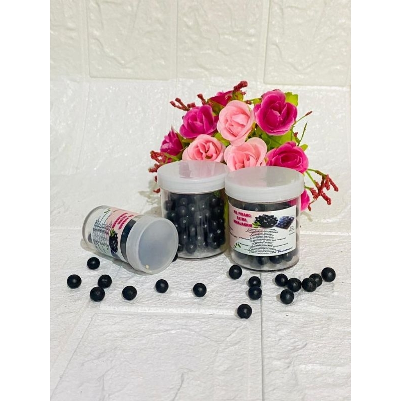 Boba Hitam Ekstra Manjakani HITAM BOTOL untuk minuman