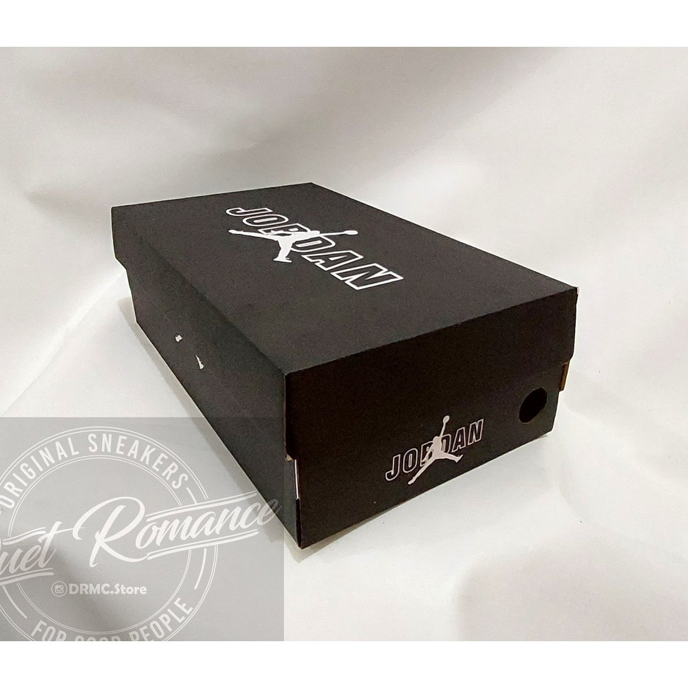 KOTAK BOX DUS INERBOX SEPATU NIKE AIR JORDAN BLACK KRAFT DOFT TERMURAH