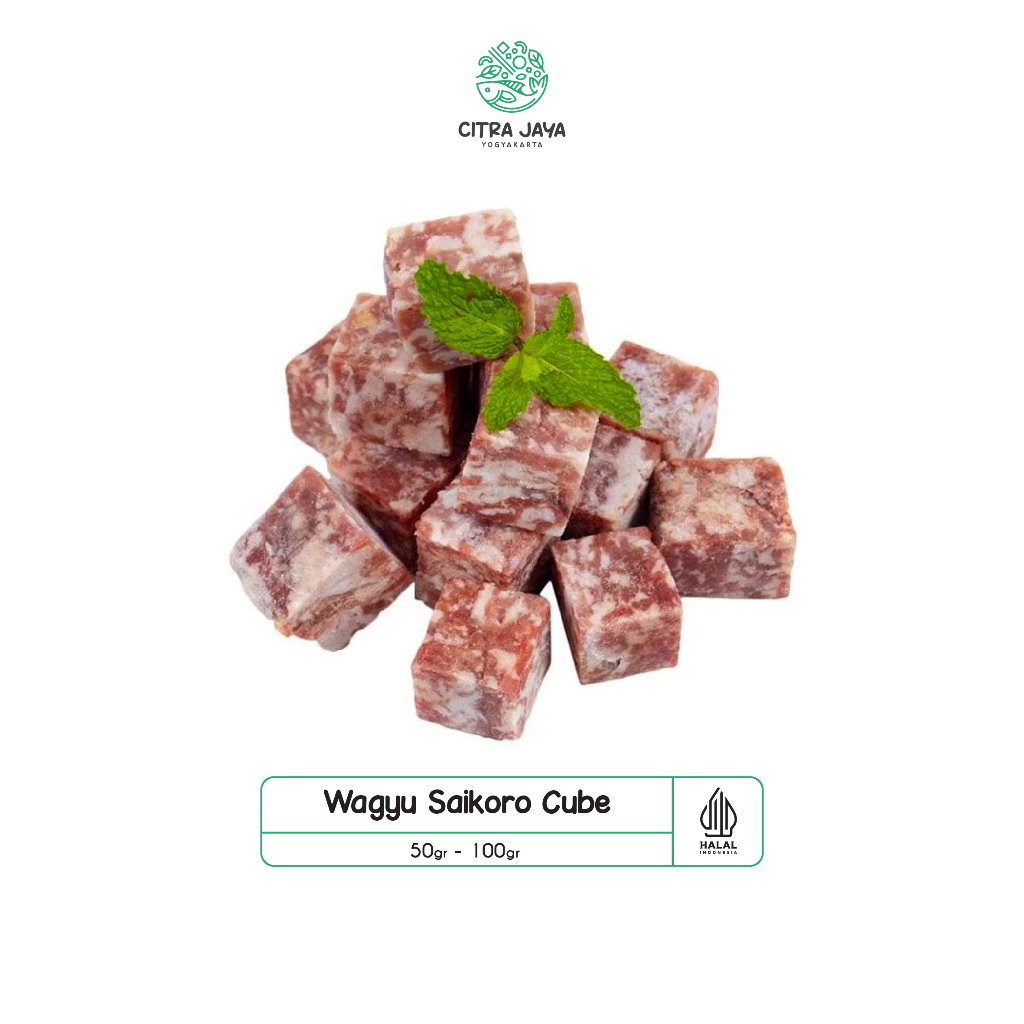 

Wagyu Saikoro / Dadu / Cube 250g - Citra Jaya Yogyakarta