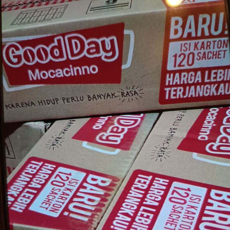 

1 DuS gOOd day Mocacino 12 RENCENG kopi instan