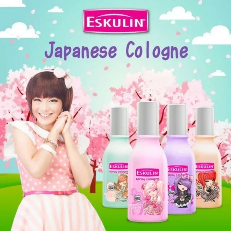 Eskulin Spray Cologne Korean 110 ml~Parfum Eskulin Original 100%