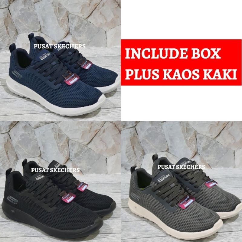 SEPATU PRIA SKECHERS GO WALK MAX TALI PRIA / SKECHERS GORUN PRIA