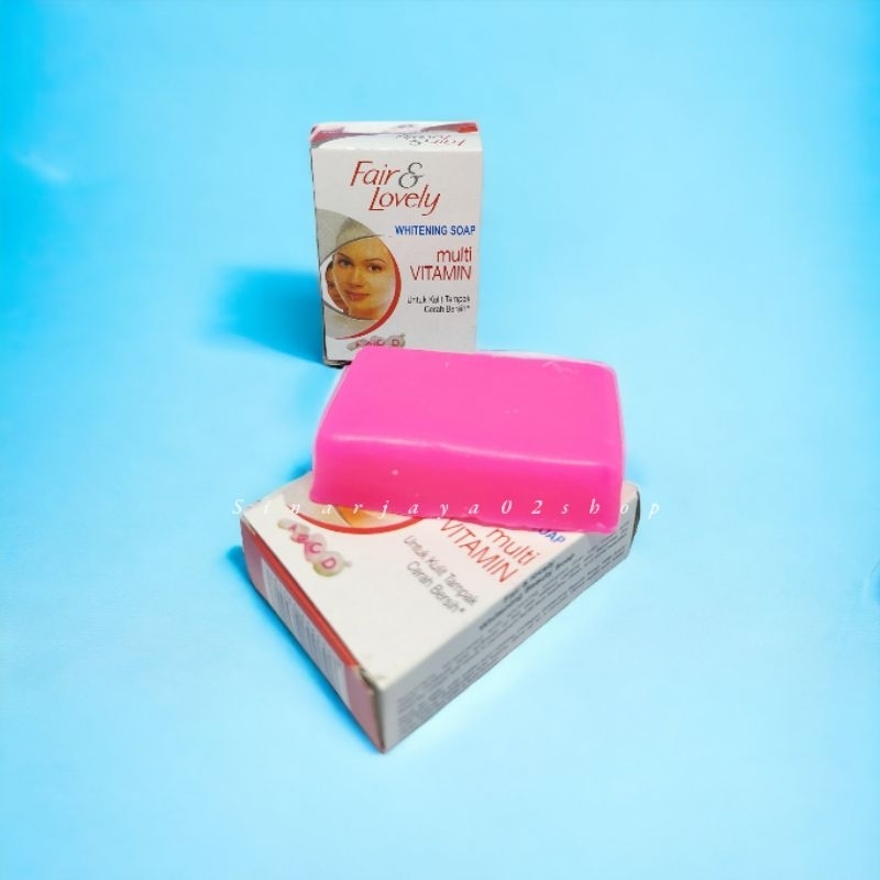 12 Pcs - Sabun Fair &amp; Lovely Batang Whitening Soap 60gr