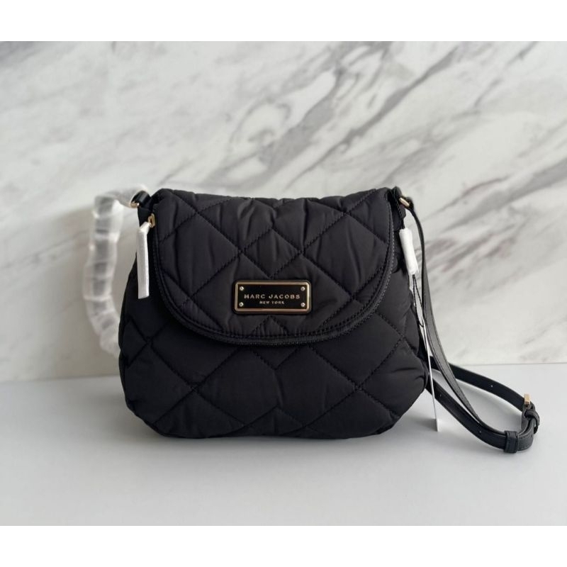 Marc Jacobsss Preppy Quilted Nylon Black