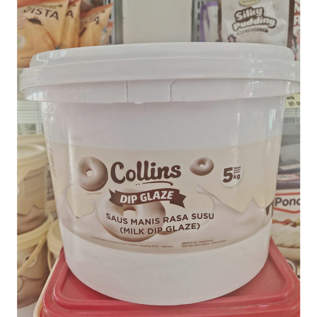 

COLLINS DIP GLAZE MILK 5 KG