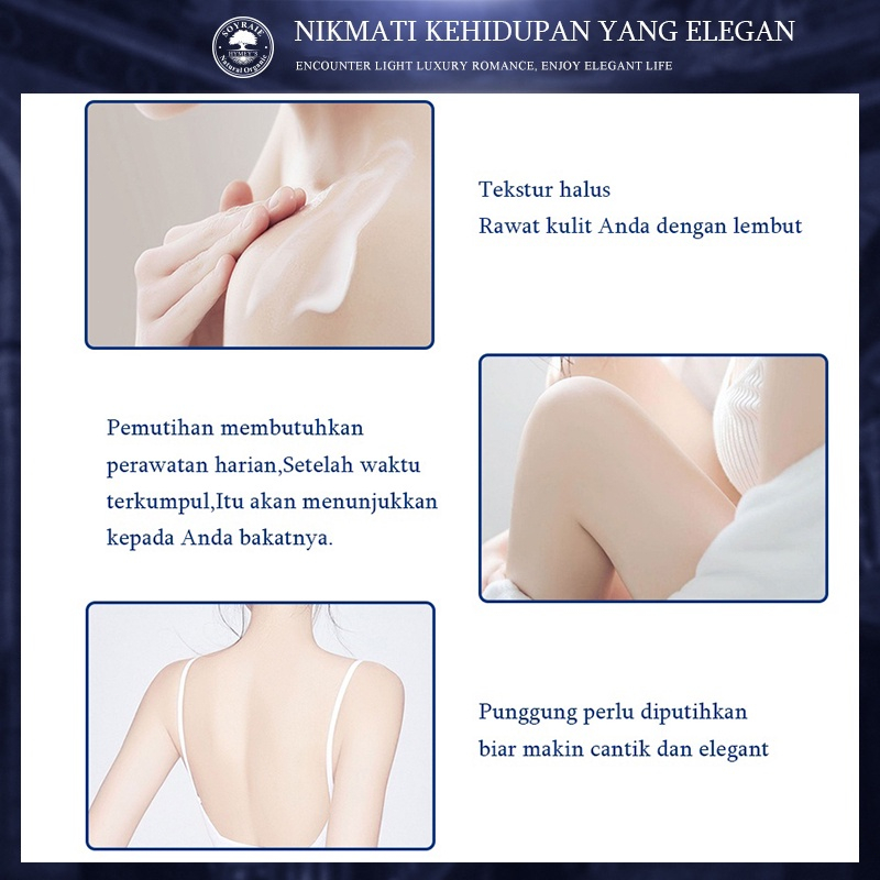 Lotion Pemutih Badan Body Lotion Pemutih Pemutih Badan Permanen 300ML Niacinamide Memlembabkan Kulit Kering,Menghidrasi,Melembutkan,Whitening body