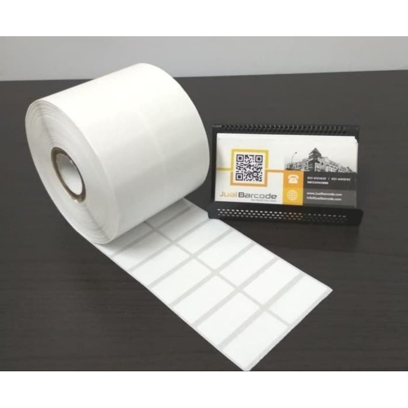 Kertas Thermal Barcode 3 line 33x15 mm label harga / Resi 80 dan 100mm 80x100mm & 100x150mm