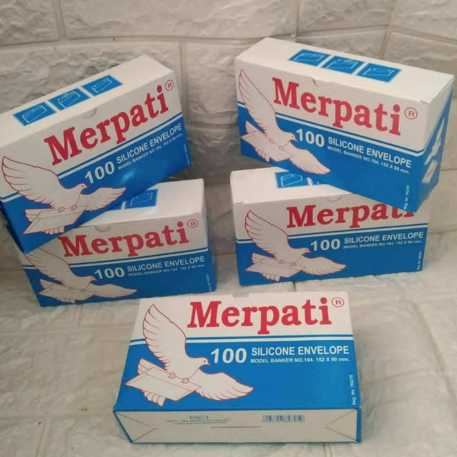 

Amplop merpati 104. 152X90mm per box isi 100pcs