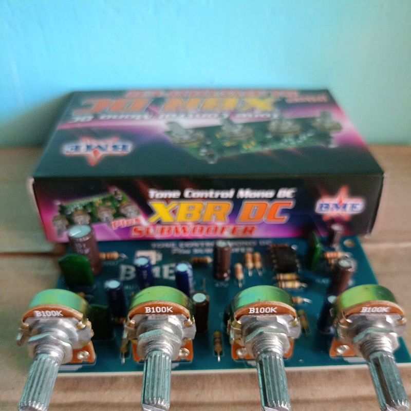 Tone control XBR DC plus subwoofer bme
