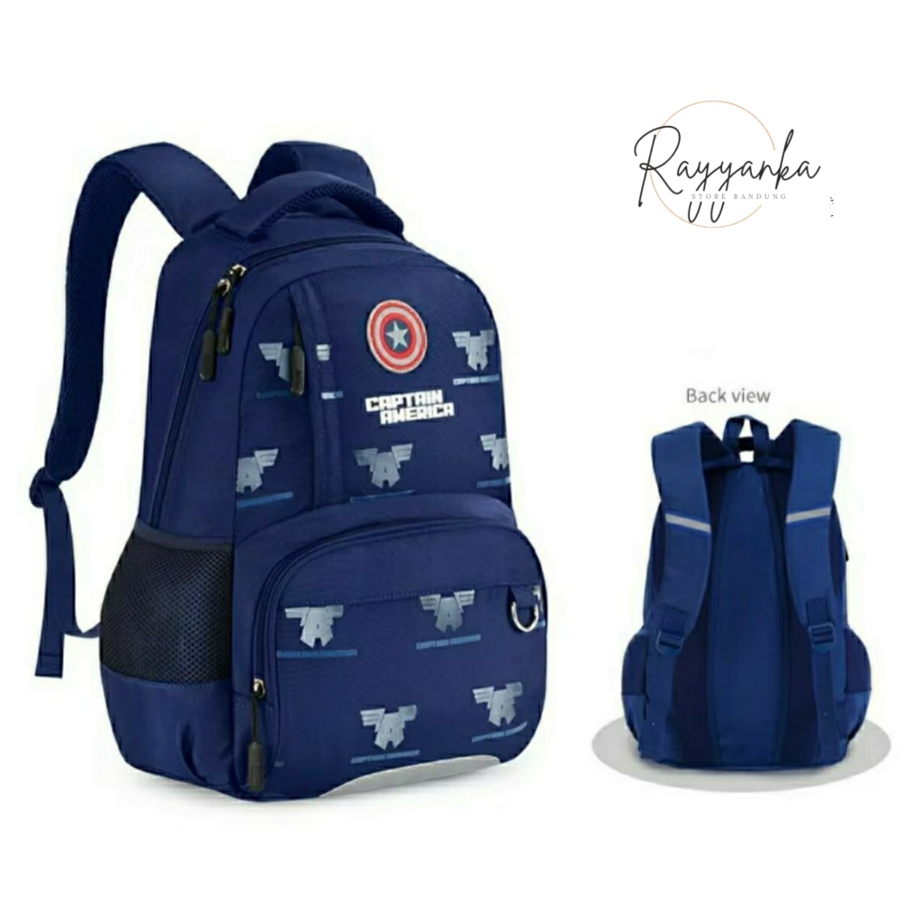 Tas Ransel Anak Laki Laki Untuk Sekolah Sd Smp Motif Spdermnn Gratis Botol Minum Keren