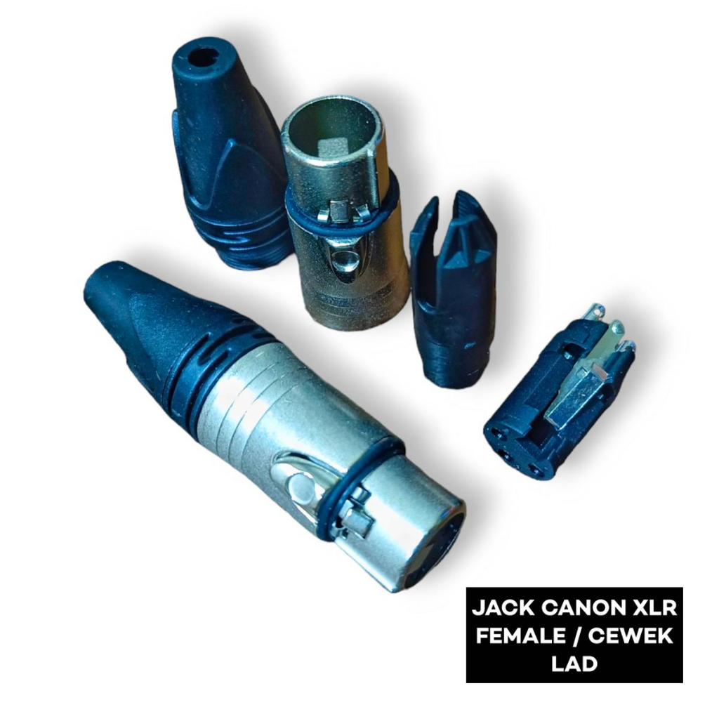 Jack Canon Cewek LAD XLR Female Colokan Jak Jek LAD