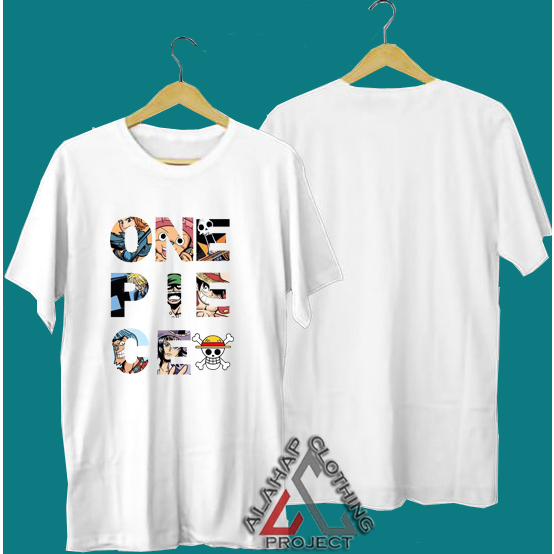 Baju Remaja ONE PIECE LUFFY / Kaos Dewasa ONE PIECE LUFFY