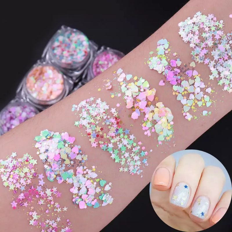 NEW EYESHADOW GLITTER SHIMMER IMPORT PNF DUZZLE