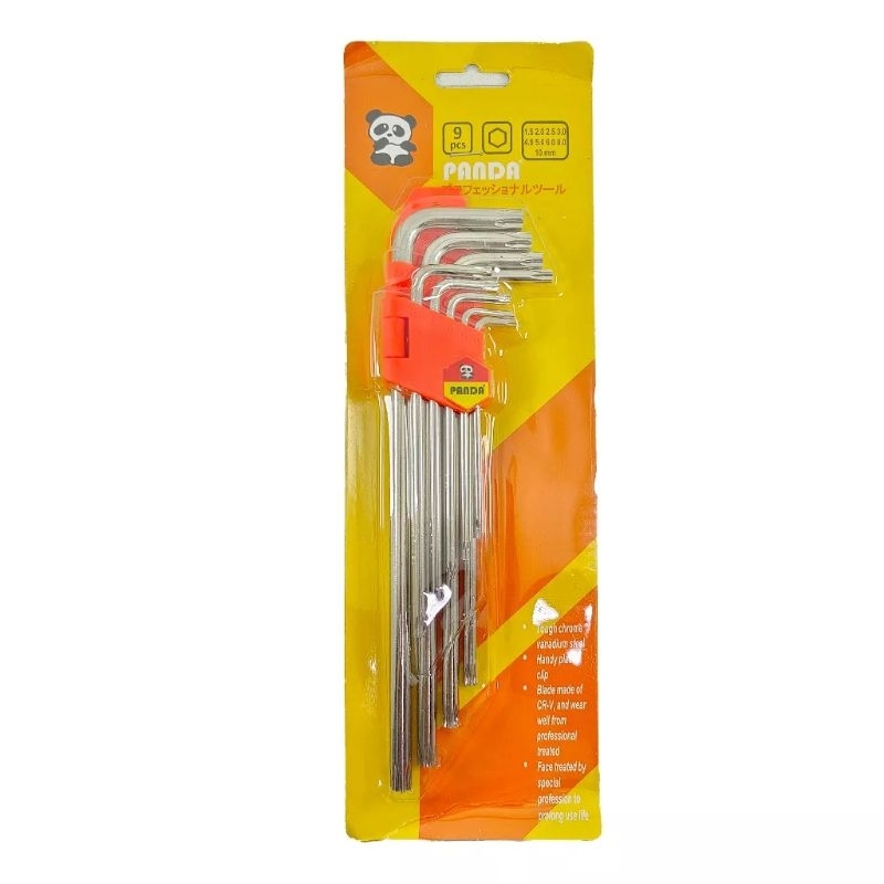 kunci L 9pc kunci L set kunci L bunga set