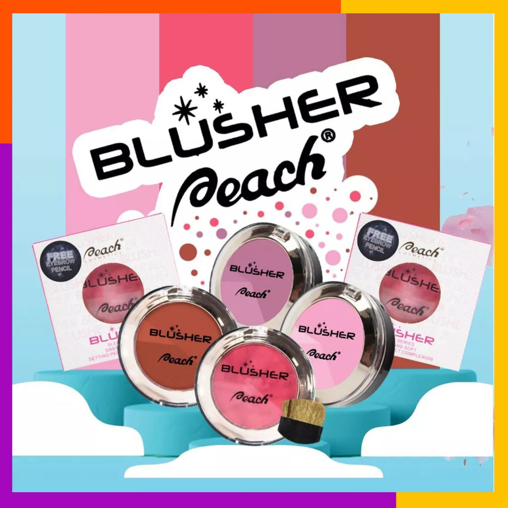 PEACH BLUSHER MURMER / BLUSHON BERVARIASI DAN BERKUALITAS