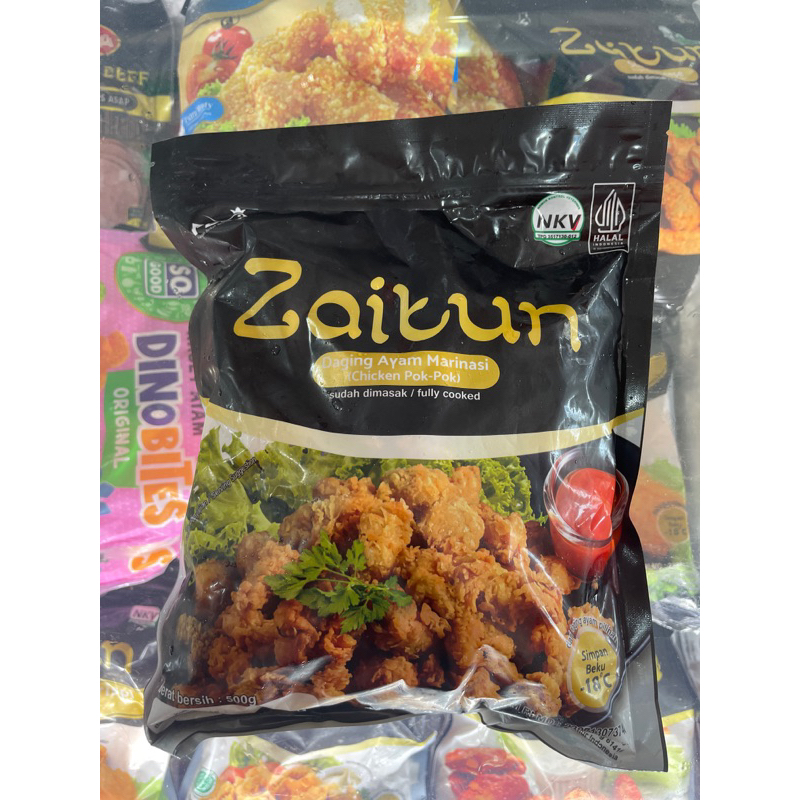 

Zaitun daging ayam (chicken pok-pok) 500gr