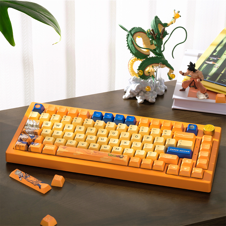 AKKO MECHANICAL KEYBOARD GAMING Dragon Ball Super Goku 5075B PLUS Wireless