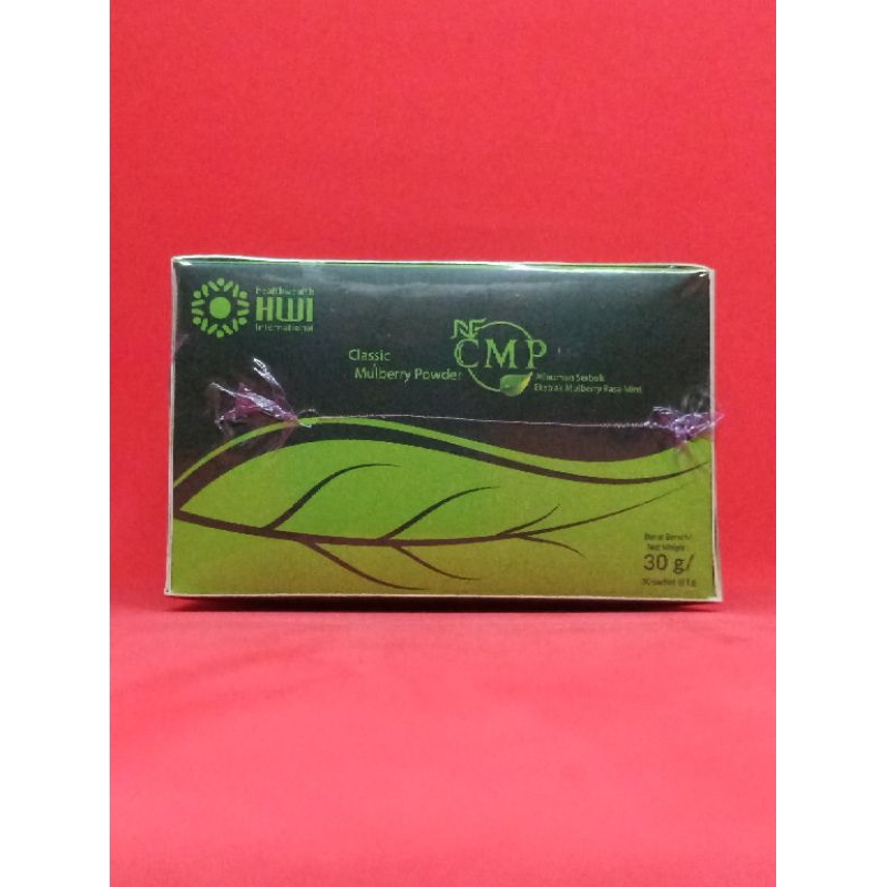 CMP HWI | CMP Classic Mulberry Powder rasa Mint ASLI HWI 1 Box isi 30 Sachets