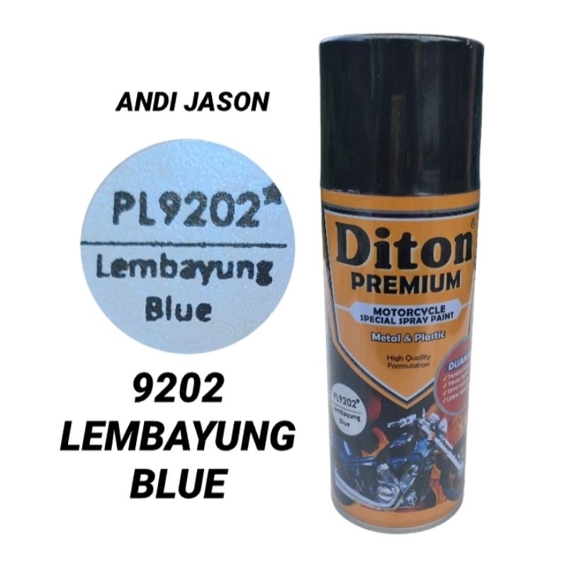 DITON PREMIUM CAT SEMPROT TAHAN BENSIN 400CC NO 9202  LEMBAYUNG BLUE