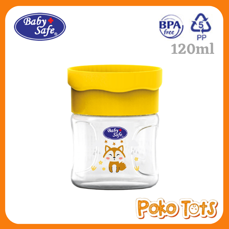 Baby Safe Food Container 120ml Tempat Wadah Susu Bubuk Bayi Baby Food Storage Container WHS