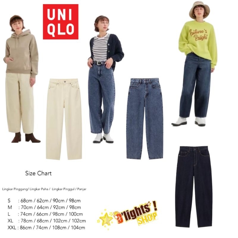 celana GU jeans by uniqlo