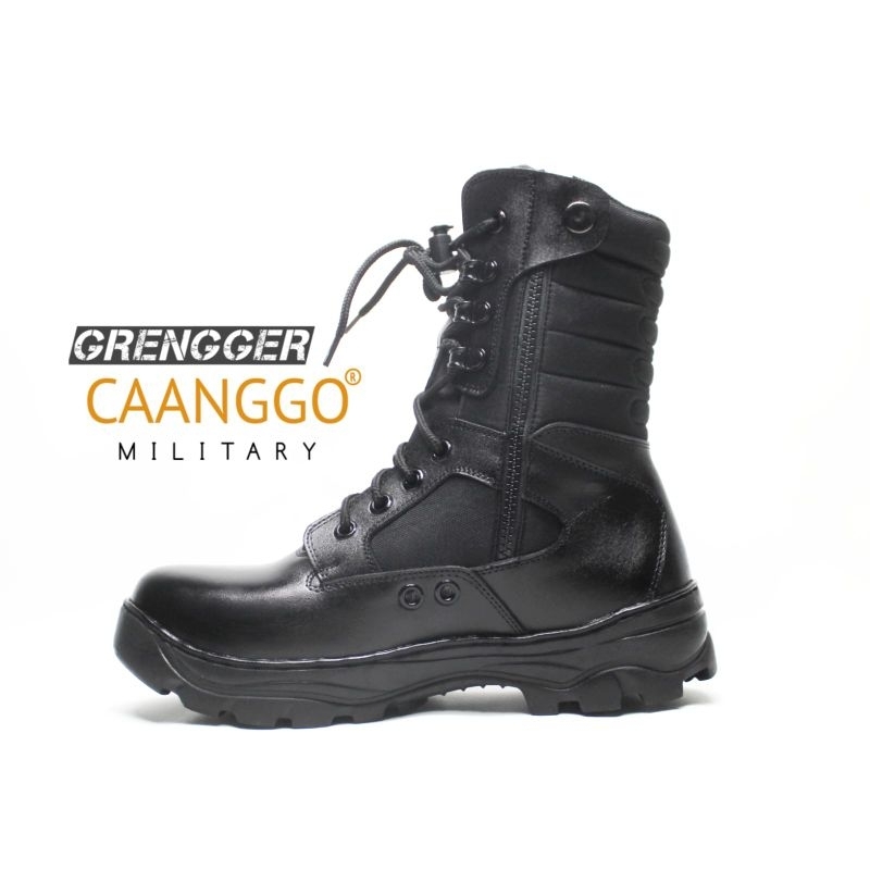 Caanggo - Sepatu pdl tni polri design terbaru bahan kulit sapi asli