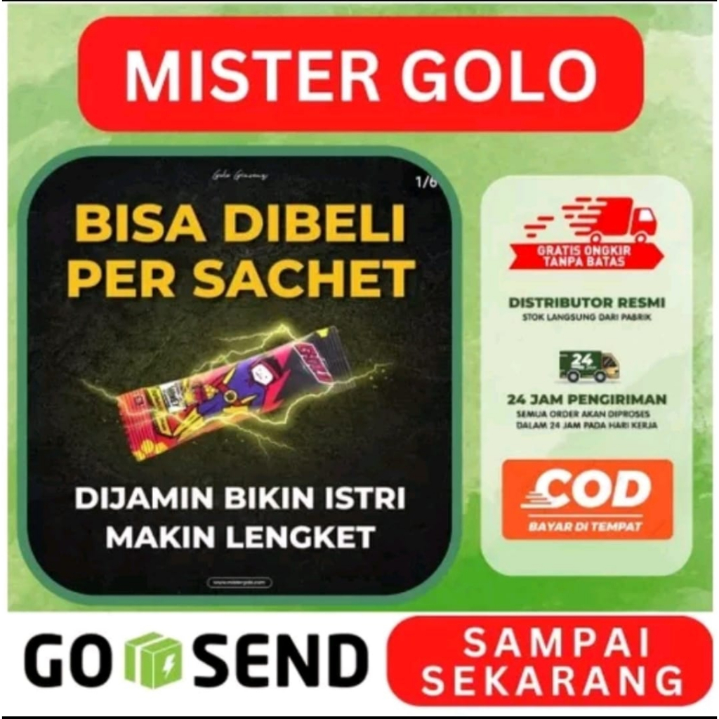 Mister Golo Ginseng 1 Box 5 Sachet