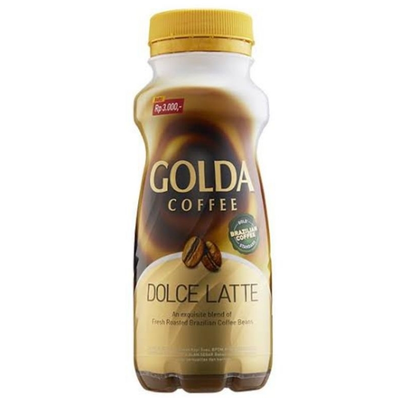 

golda coffe 200 ml Dolce latte cappucino kopi botol siap minum