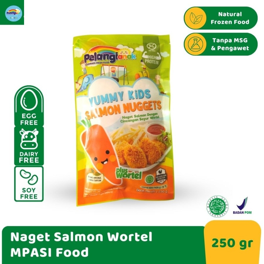 

NUGGET SALMON VEGGIE NON MSG / MPASI HOMEMADE / FROZEN FOOD SEHAT