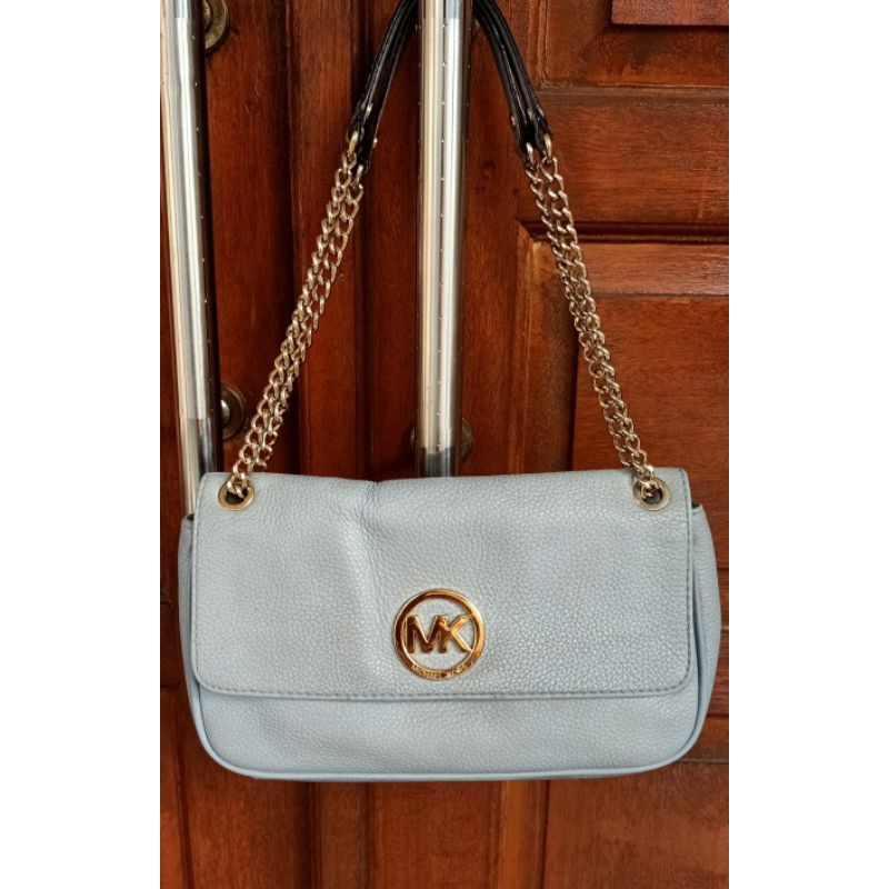 tas mk fulton shoulder flap preloved