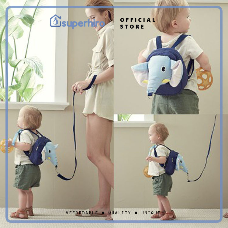 TAS/BACKPACK RANSEL ANAK HARNESS TALI PENGAMAN ANTI HILANG