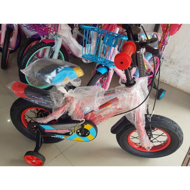 Sepeda Anak Sepeda BMX 12 inch MONTANA ( BAN JUMBO 3.0 ) ( WARNA MERAH / RED )