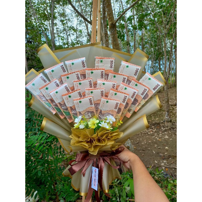 

buket uang kosongan 20 lmbar