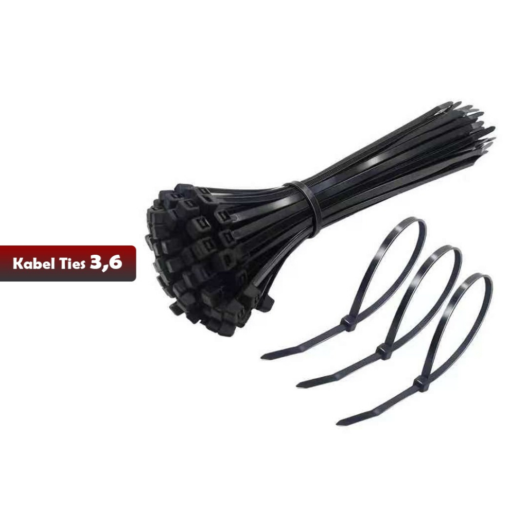 Kabel Ties Tis Ripet Rifet UK 3.6X150/200/250/300 Cable Tie Insulock/100PCS