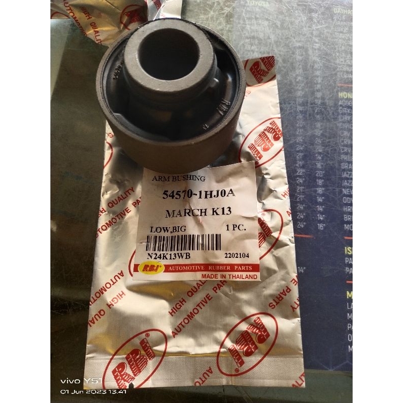 BUSHING ARM NISSAN MARCH/DATSUN GO BESAR (BIG) RBI ORIGINAL THAILAND