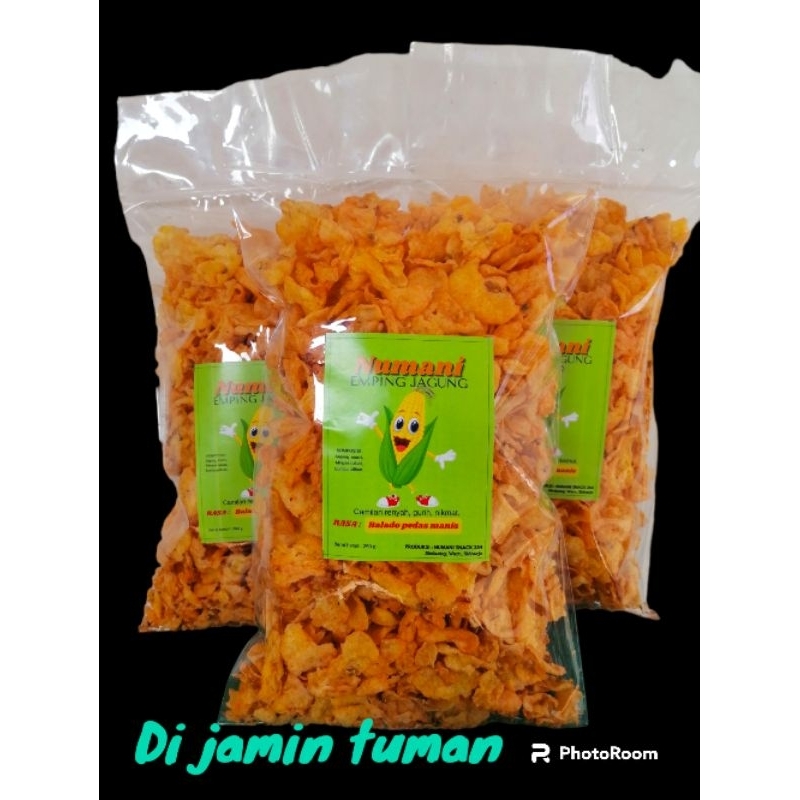 

SNACK | EMPING JAGUNG BALADO PEDAS MANIS 250g | KUALITAS PREMIUM | JAJANAN RINGAN | NUMANI Camilan renyah, Gurih, dan Nikmat | DIJAMIN TUMAN.