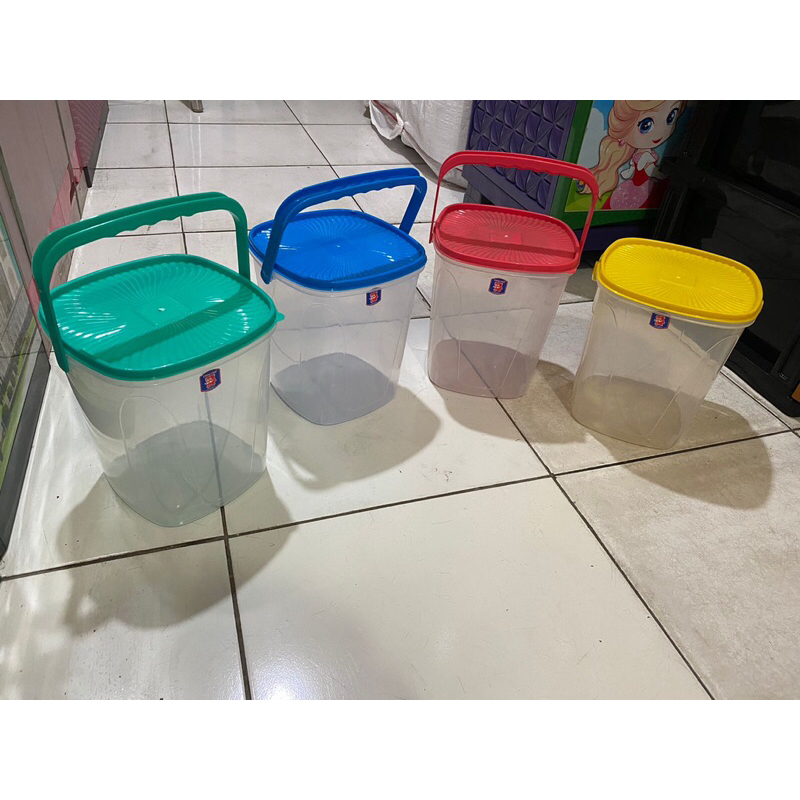 READY STOCK ✅ Twin Pan Toples Segi Empat + Gagang 5-10 Liter