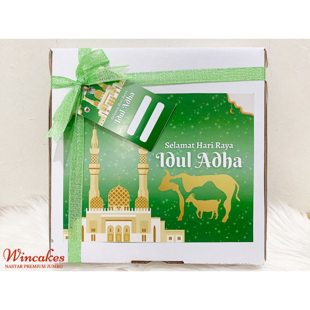 

(Edisi Idul Adha) Hampers Nastar Taiwan / Nastar Nanas Wisman Jumbo / Taiwanese Pineapple Cake (Isi 12)