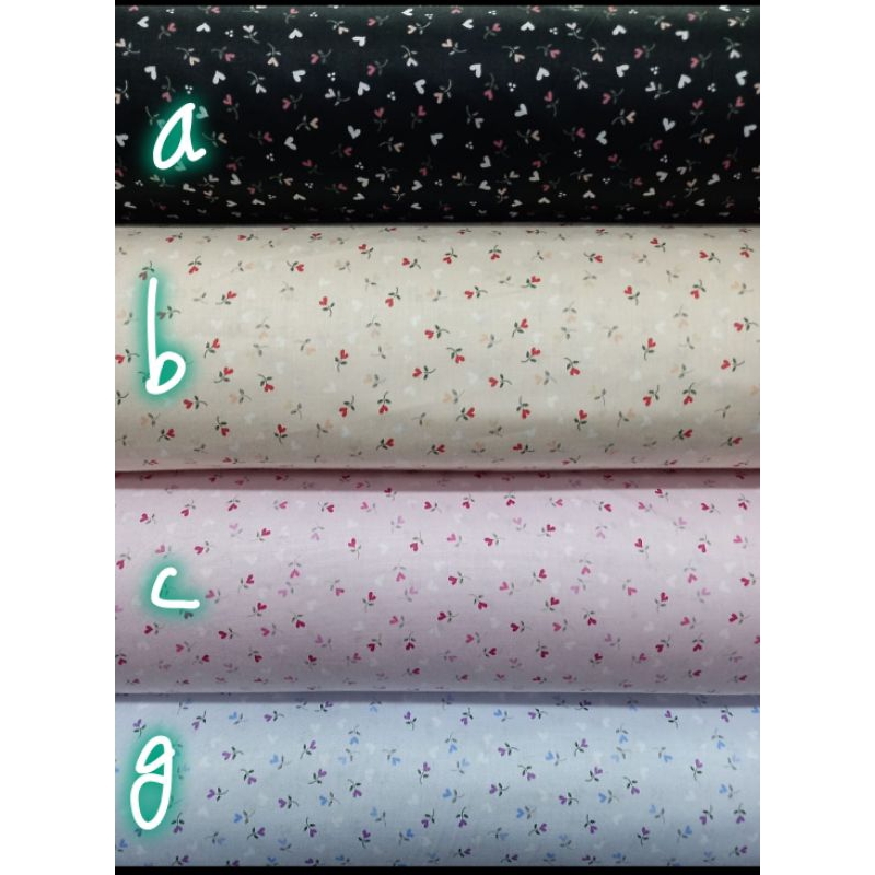 Katun jepang Motif bunga kecil