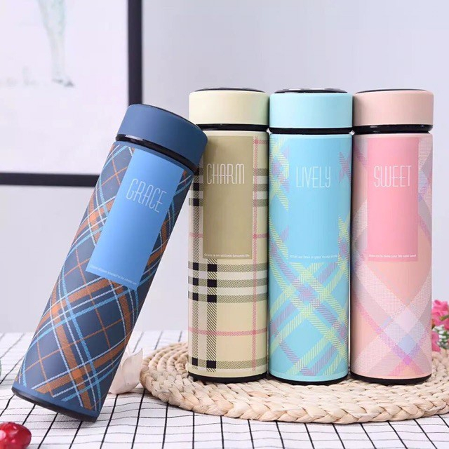 TERMOS MINUM SUHU DIGITAL 500ML / TERMOS DIGITAL SUHU 500 ML LUCU SMART CUP